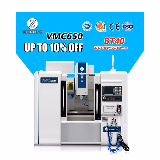 Precision 5 Axis Machine Metal Machining Center (VMC650)Vertical CNC Milling Machine