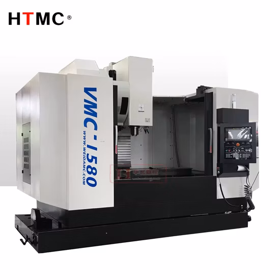 Fraisage CNC d'usinage vertical conique de broche Vmc1580 Bt50