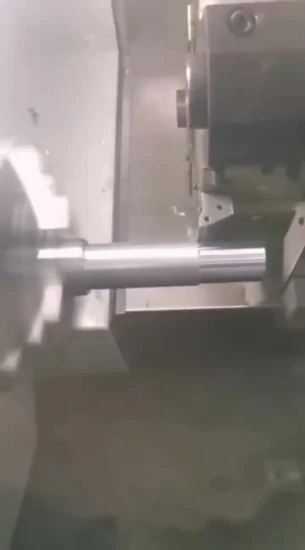 Machine de tour CNC de tournage de métal à mandrin à lit incliné 8